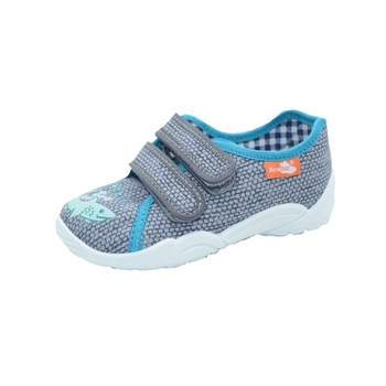 Pantofi din panza pentru baieti Renbut RBTB27G, Gri, 26 Pantofi din panza pentru baieti Renbut RBTB27G, Gri, 26