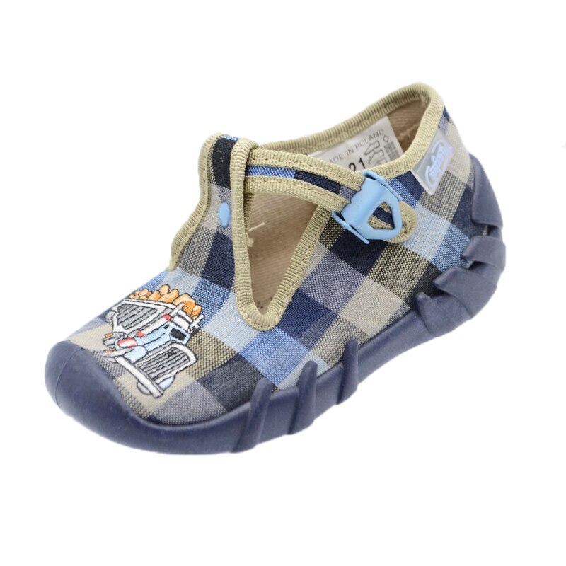 Pantofi din panza pentru baieti Befado BFPB-1, Multicolor, 21