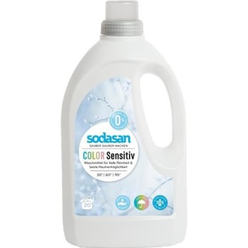 Detergent Lichid pentru Rufe Albe si Colorate Sensitiv, Sodasan, 1.5 L Detergent Lichid pentru Rufe Albe si Colorate Sensitiv, Sodasan, 1.5 L
