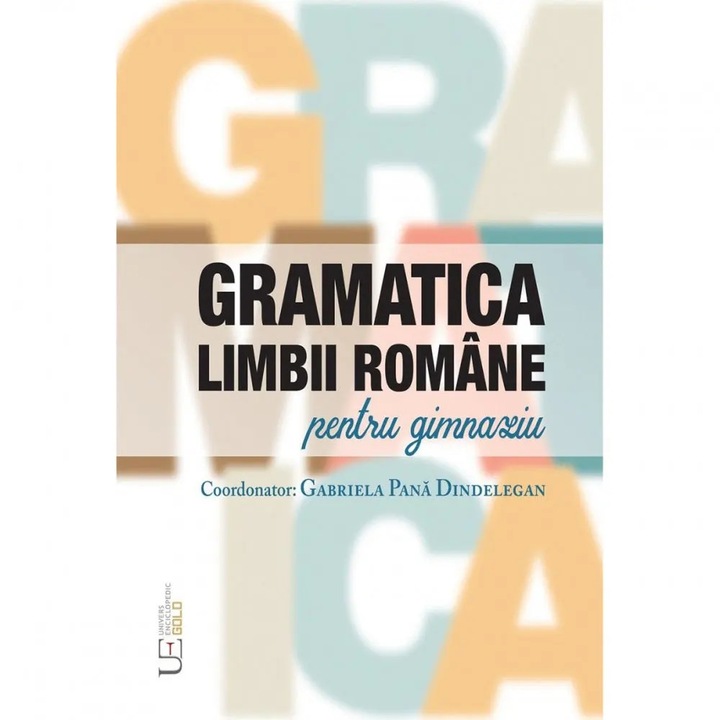 Gramatica limbii romane pentru gimnaziu, autor Academia Romana, román nyelvű tankönyv