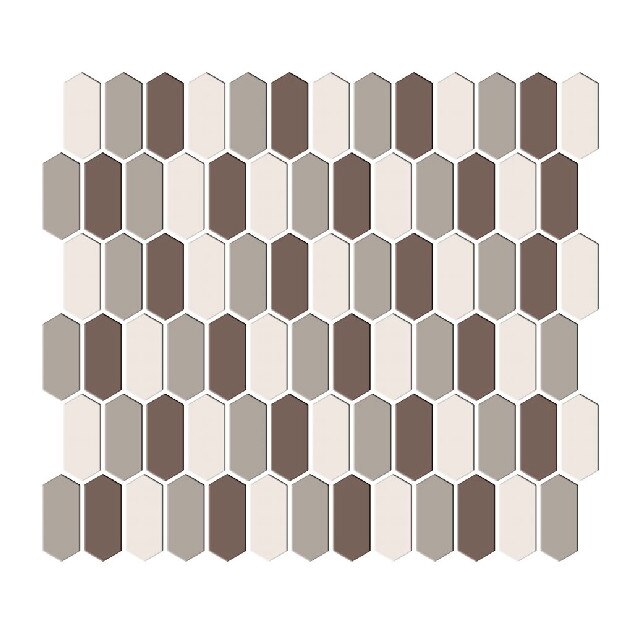 Mozaic Satin Glass, Xgres Cluj, A Mbo06 Xx 011,29 x 27 cm, 0,08 m²