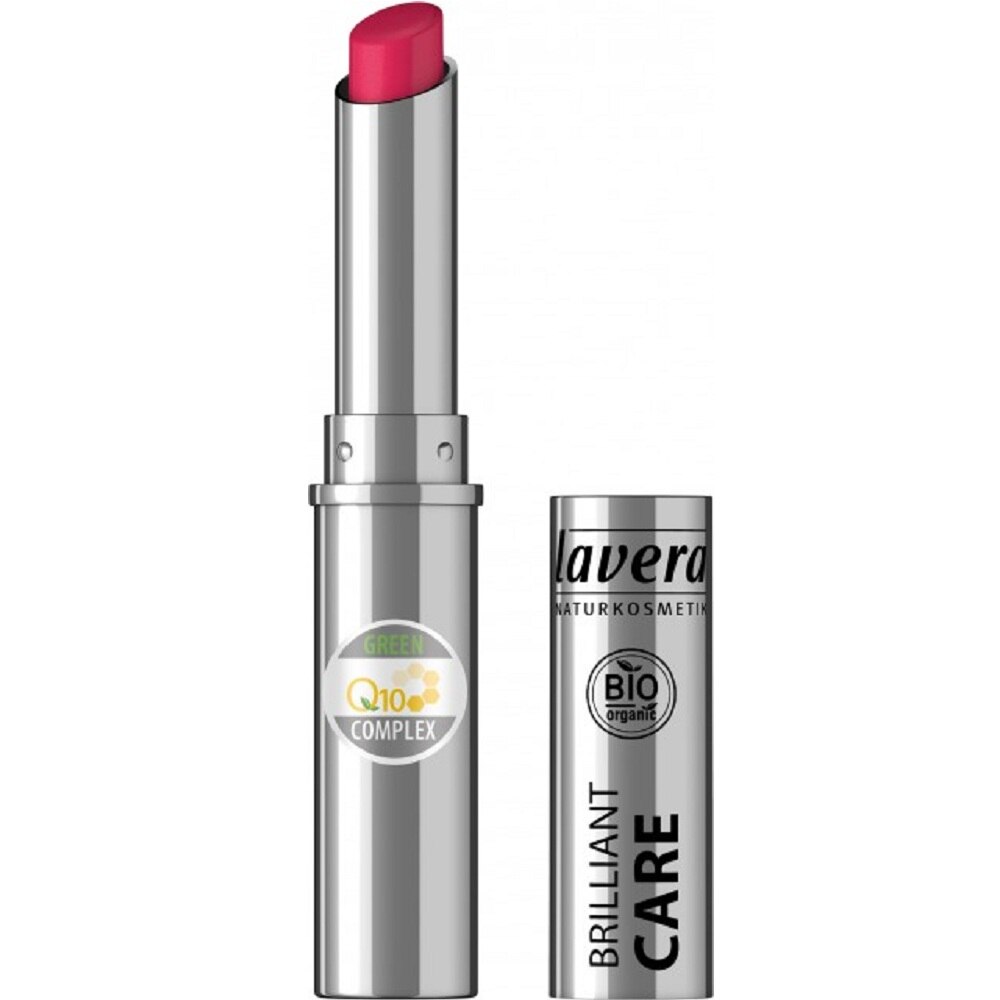 Ruj bio Brilliant Care cu coenzima Q10 Red Cherry 07, LAVERA, 1.7 ml