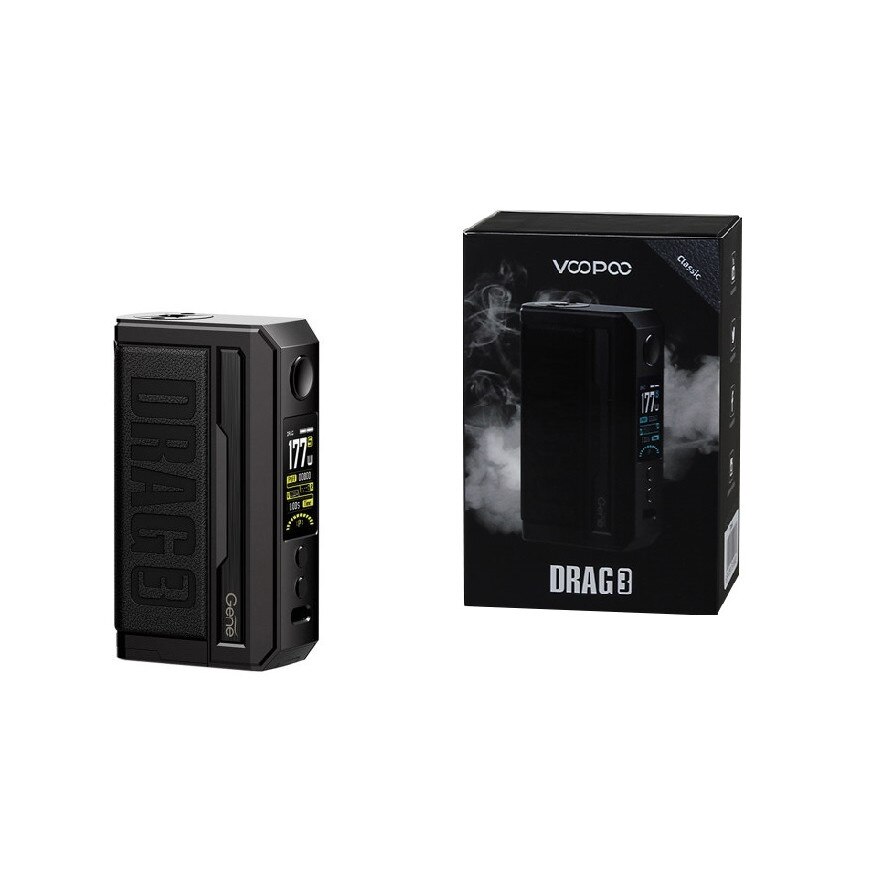 Mod Tigara Electronica Voopoo Drag 3 - Classic Black - eMAG.ro