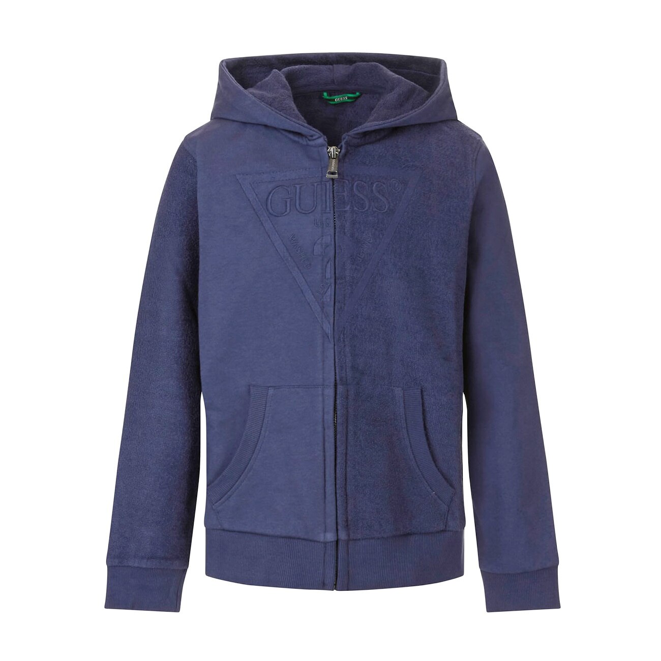 Hanorac baieti Guess Kids, bleumarin, 10 ani