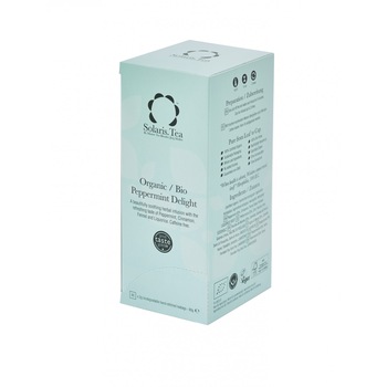 Ceai Solaris Organic Menta 40 plicuri Ceai Solaris Organic Menta 40 plicuri