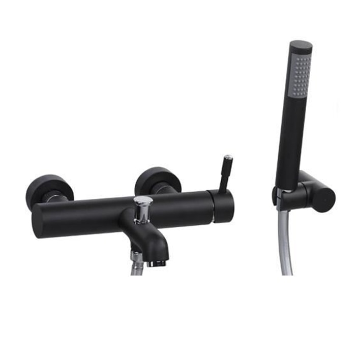 Baterie cada cu dus VEGANE NERO 2423390 VALVEX