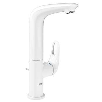 Baterie lavoar Grohe Eurostyle 23569LS3, 3/8'', monocomanda, marimea L, pivotanta, evacuare, alb Baterie lavoar Grohe Eurostyle 23569LS3, 3/8'', monocomanda, marimea L, pivotanta, evacuare, alb