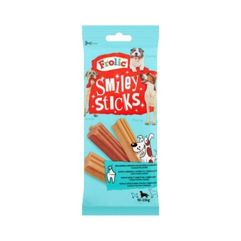 Recompense pentru Caini Frolic Smiley, 175g Recompense pentru Caini Frolic Smiley, 175g