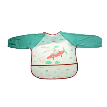 Baveta cu maneca Baby Ono 837V, Verde 24+ luni Baveta cu maneca Baby Ono 837V, Verde 24+ luni