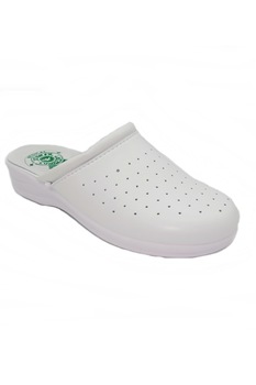 Papuci Sanitari Medicali Jam, Alb Papuci Sanitari Medicali Jam, Alb
