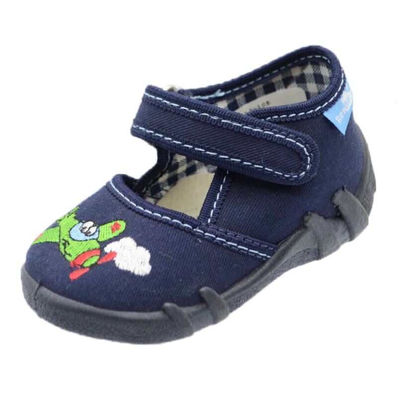 Pantofi din panza pentru baieti Renbut RBTB26, Bleumarin, 19