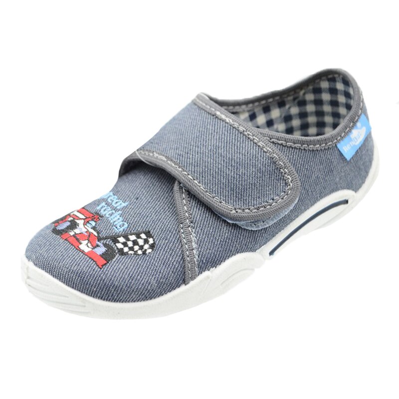 Pantofi casual din panza pentru baieti Renbut, Albastru