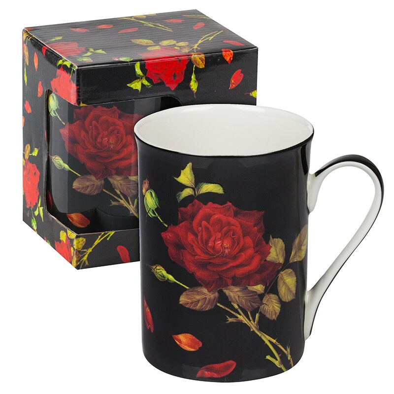 Cana ceai portelan MUG GOLD Rose, 300ml, Lancaster, Multicolor