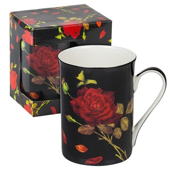 Cana ceai portelan MUG GOLD Rose, 300ml, Lancaster, Multicolor Cana ceai portelan MUG GOLD Rose, 300ml, Lancaster, Multicolor