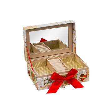 Cutie de bijuterii cu imprimeu ingeri Cutie de bijuterii cu imprimeu ingeri