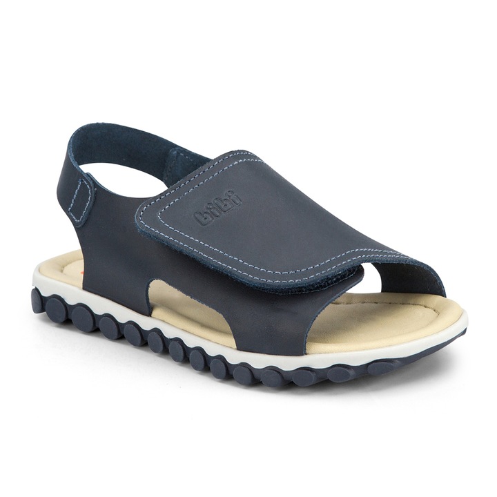 Детски Сандали за момче BiBi Shoes Summer Roller New II Naval Velcro, Тъмносин, 32 EU