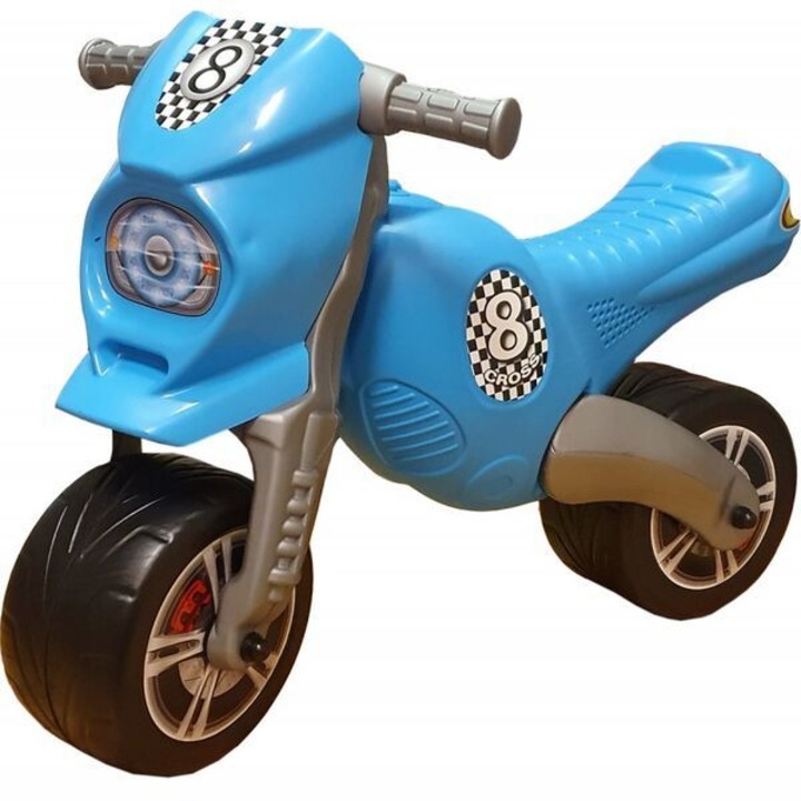Детски мотоциклет без педали Dohany Cross 8 113906, Син