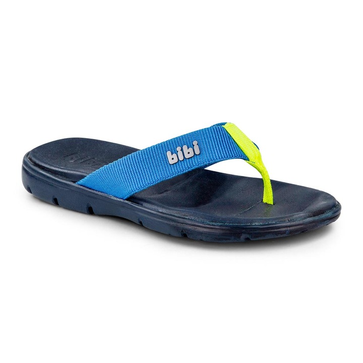 Детски Джапанки за момче BiBi Shoes Basic Mini Aqua, Син, 37 EU