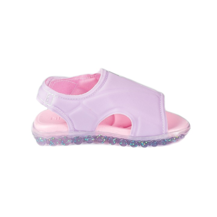 Детски Сандали за момиче BiBi Shoes Summer Roller Sport Astral Velcro, Бледоморав, 28 EU