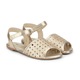 Детски Сандали за момиче BiBi Shoes Little Me Gold, Златист, 33 EU