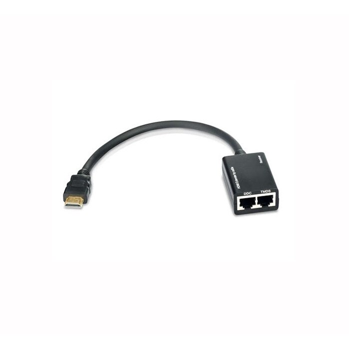 Extensie HDMI prin UTP Cat5/6 max 30M, full HD 1080p, Techly