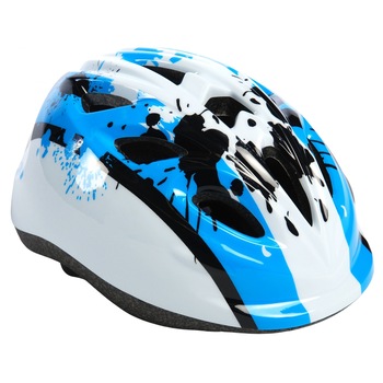 Casca copii pentru bicicleta Volare, marime 47-51(XS) cm, culoare albastru/alb Casca copii pentru bicicleta Volare, marime 47-51(XS) cm, culoare albastru/alb