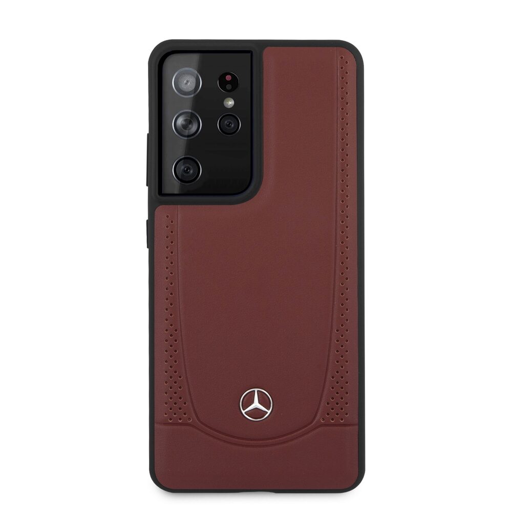 Husa Mercedes din Piele pentru Samsung Galaxy S21 Ultra 6.8