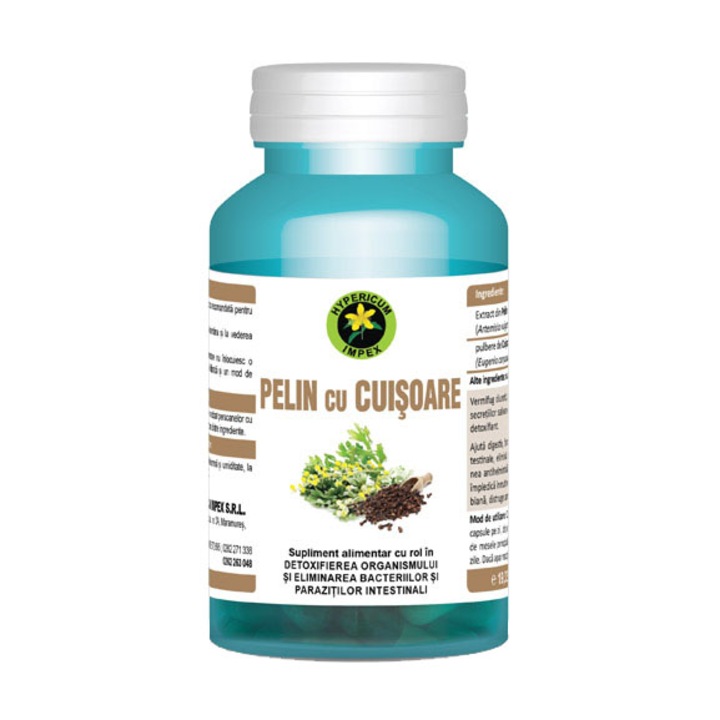 Пелин с карамфил Hypericum, 60 капсули