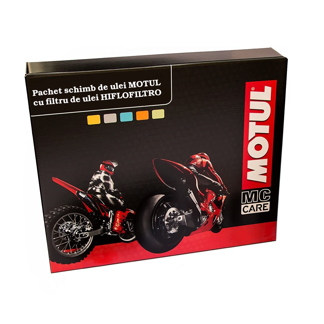 Aceite Moto 10W40 Motul 7100 4L + Filtro Aceite HF138 (Suzuki) - Reveymo