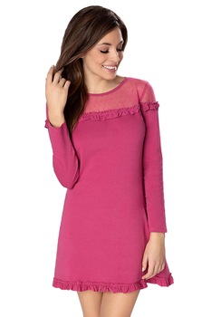 Camasa noapte ALBA,Marilyn,Fucsia, Fucsia Camasa noapte ALBA,Marilyn,Fucsia, Fucsia