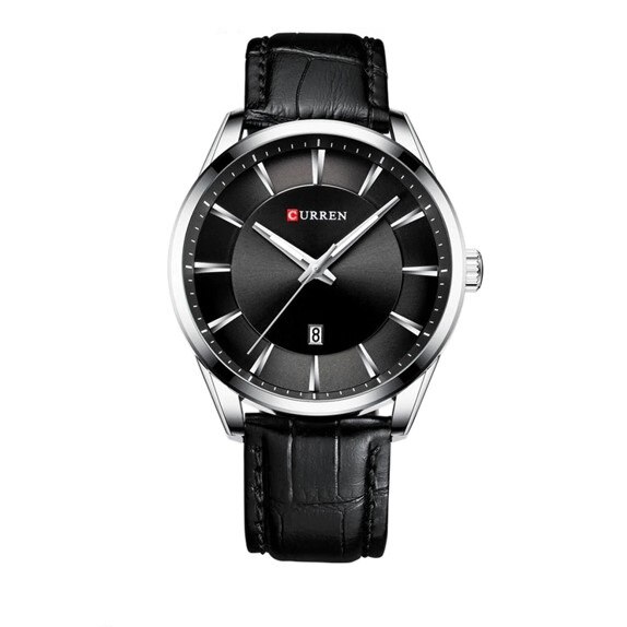 Ceas barbatesc Curren CS1223, model negru