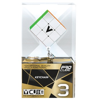 Cub Rubik V-Cube 3 Keychain - Breloc clasic Cub Rubik V-Cube 3 Keychain - Breloc clasic