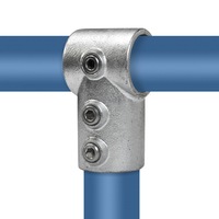 conector de tip t 90  klemp pentru tevi fonta maleabila zincata la cald lung suruburi tip 2ld-424 mm  1 quot argintiu imagen 6_0_
0