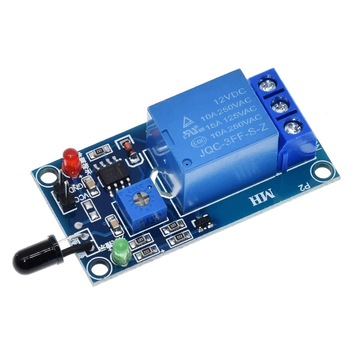 Modul releu 1 canal Senzor Incediu, 12V, Infrarosu Modul releu 1 canal Senzor Incediu, 12V, Infrarosu