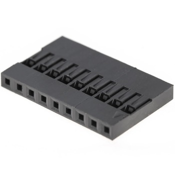 Conectori Dupont Mama, 9 Pini, 2.54mm, set 10 bucati Conectori Dupont Mama, 9 Pini, 2.54mm, set 10 bucati
