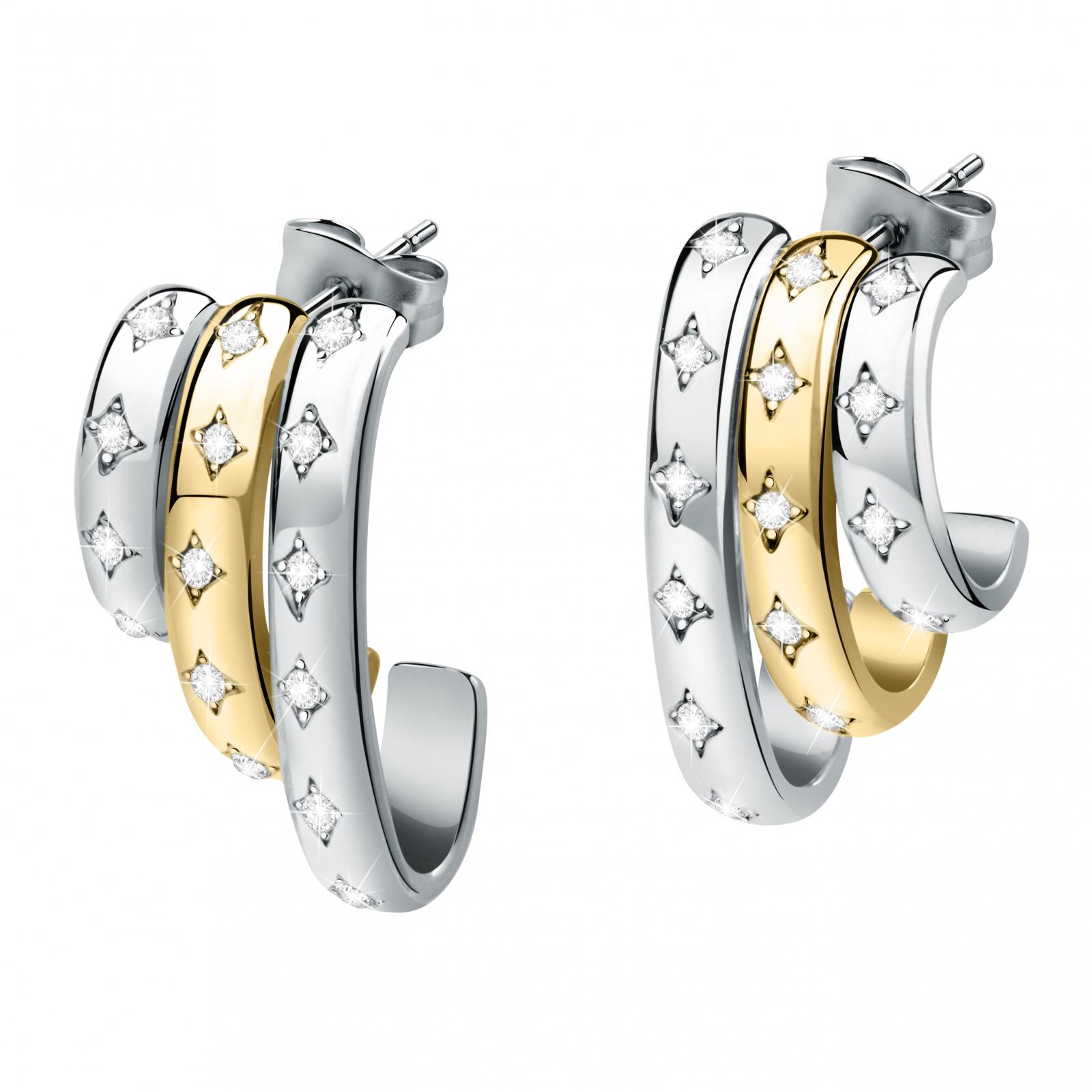 Cercei Morellato SAKM78, Argintiu, Auriu