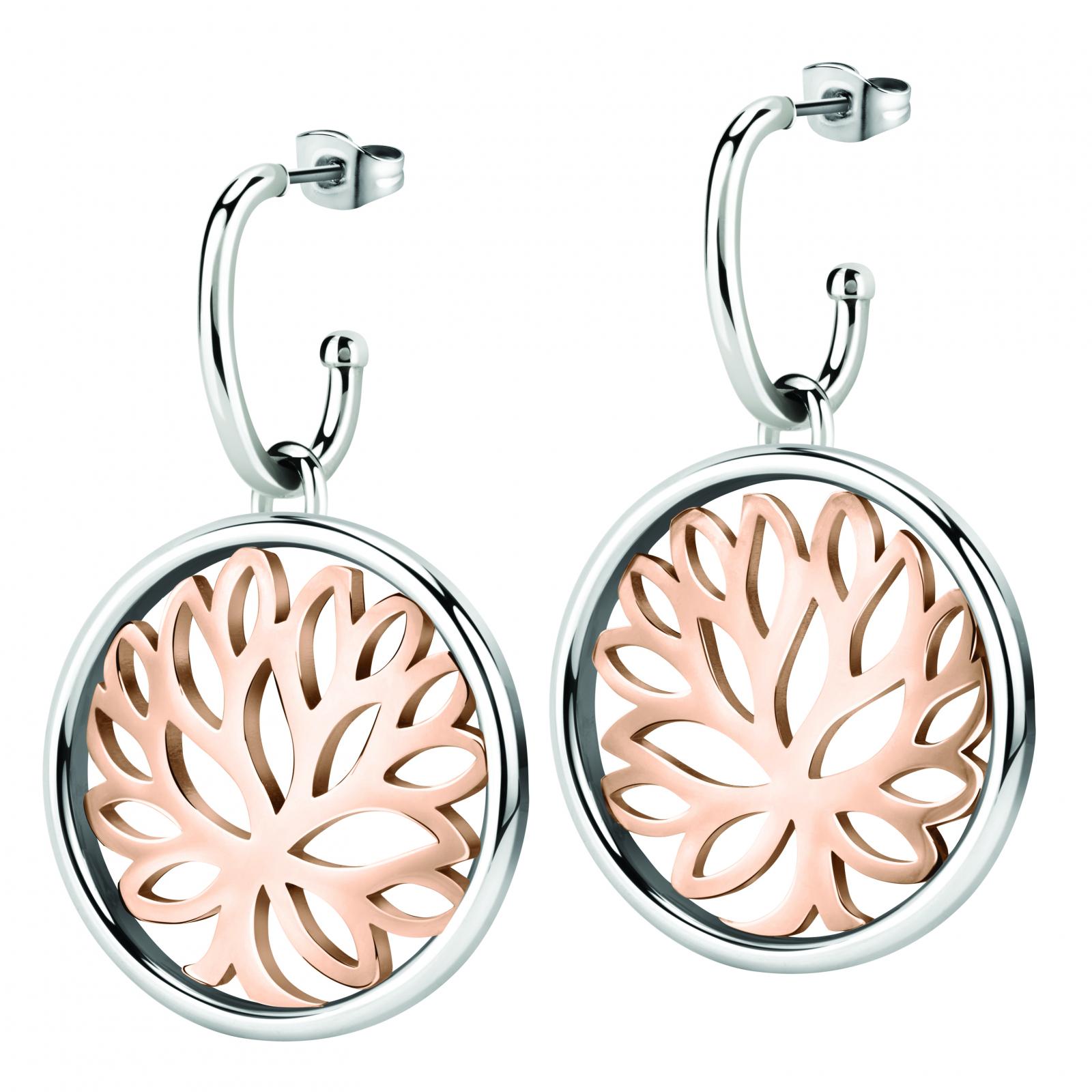 Cercei Morellato SATD08, Argintiu, Rose gold