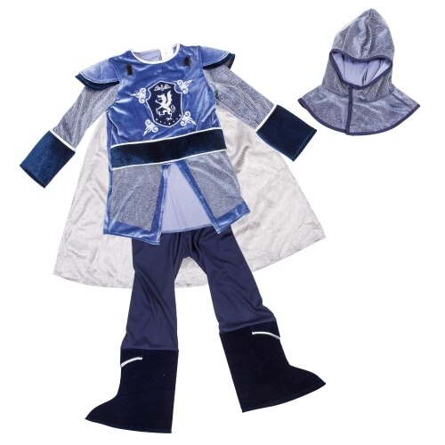 Costum complet de cavaler Imaginarium Party Lionheart 92-98, 2-3 ani cu mantie si coif