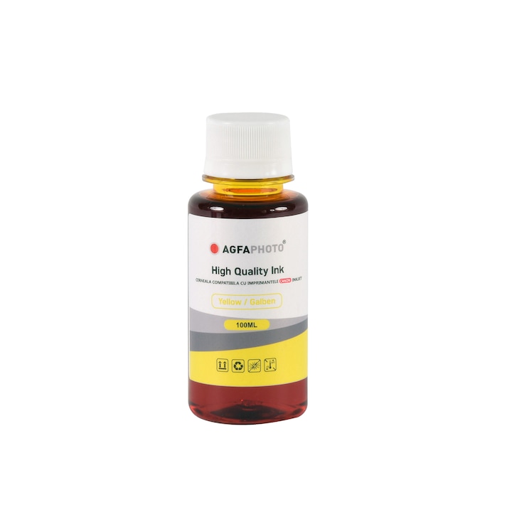 Flacon Cerneala AlphaChem Compatibil HP (653) 1x100ml 3YM75AE Negru