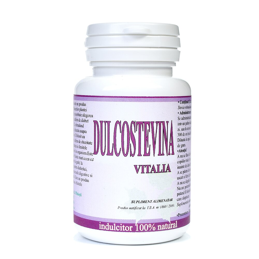 Dulcostevina pulbere Vitalia Pharma, 25 g