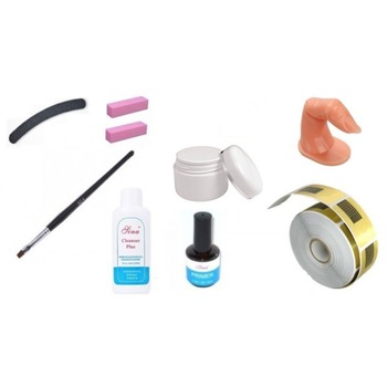 Kit unghii false cu gel UV de constructie SINA si 508 piese Kit unghii false cu gel UV de constructie SINA si 508 piese