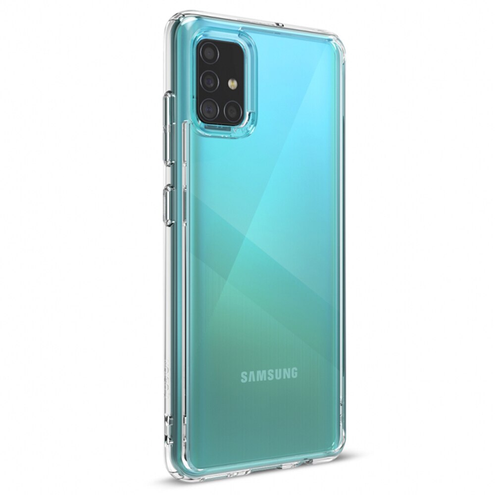 Husa Ringke Fusion compatibila cu Samsung Galaxy A51 - Clear