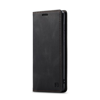 Husa pentru Samsung Galaxy S20 FE CaseMe Retro, slim, piele, tip portofel, stand, inchidere magnetica, textura moale, protectie RFID, Negru Husa pentru Samsung Galaxy S20 FE CaseMe Retro, slim, piele, tip portofel, stand, inchidere magnetica, textura moale, protectie RFID, Negru