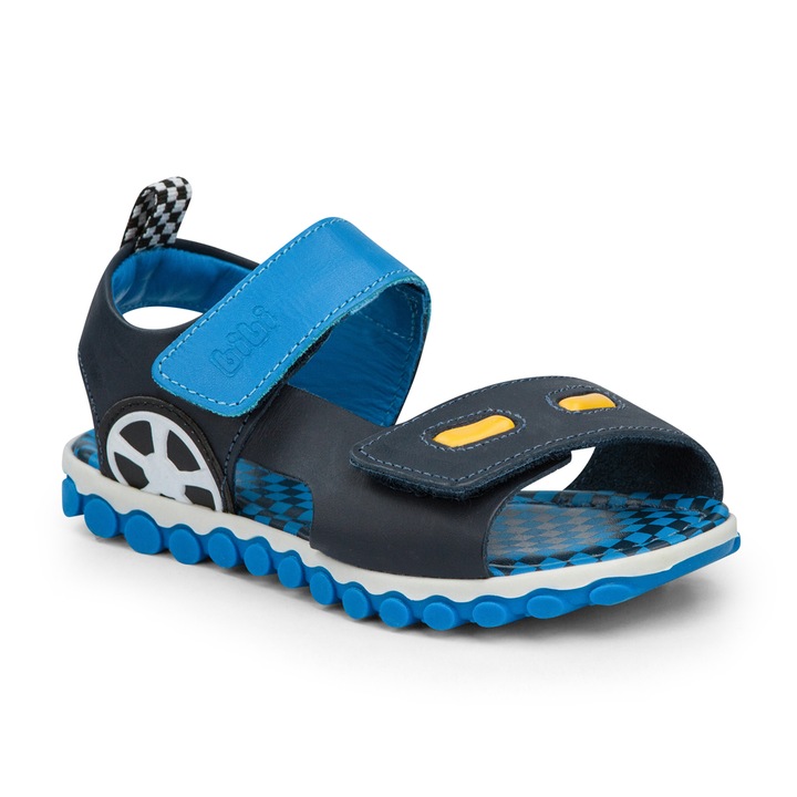 Детски Сандали за момче BiBi Shoes Summer Roller New II Race Car, Сив, 33 EU