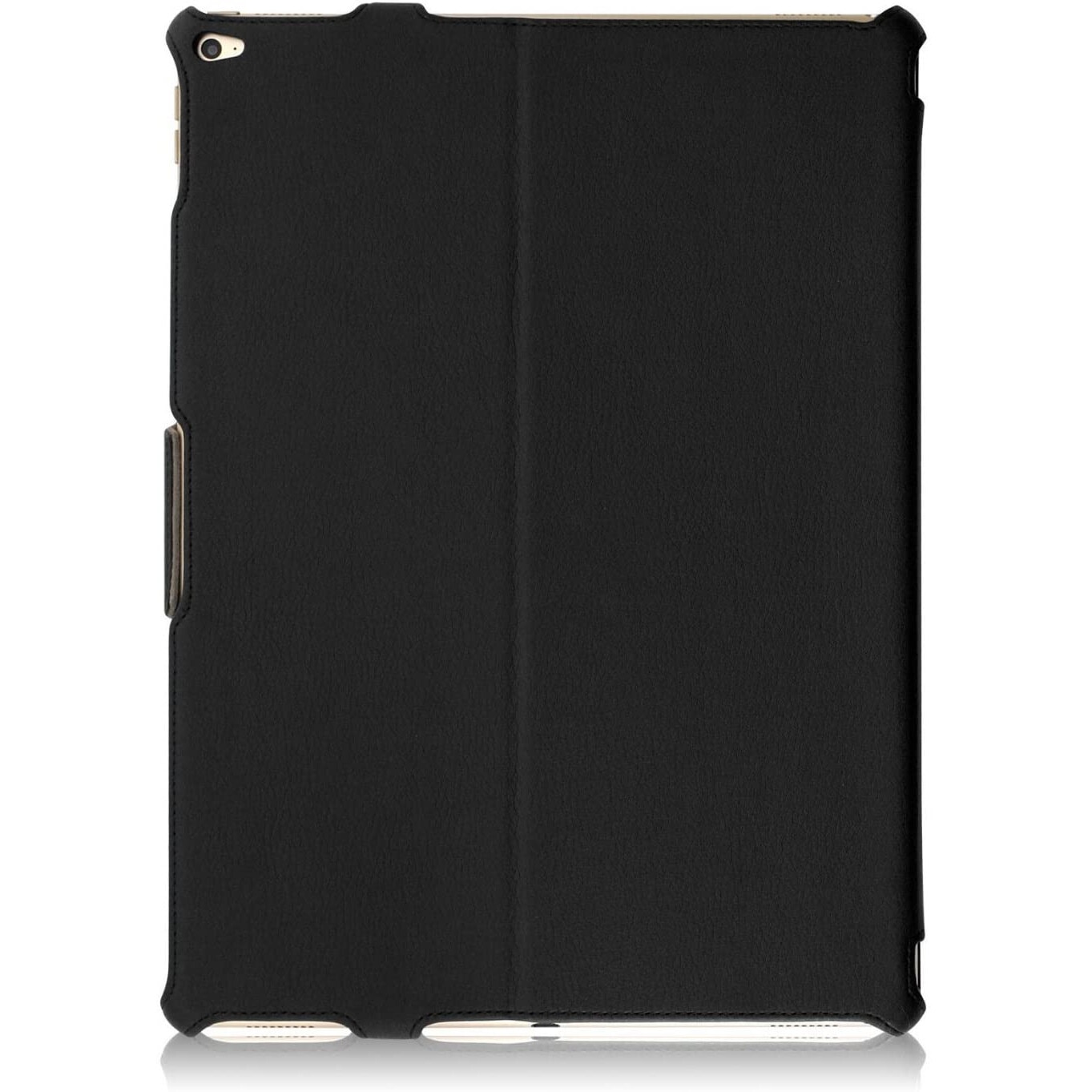 Husa de protectie Khomo, Apple iPad Pro 9,7", Piele, Negru