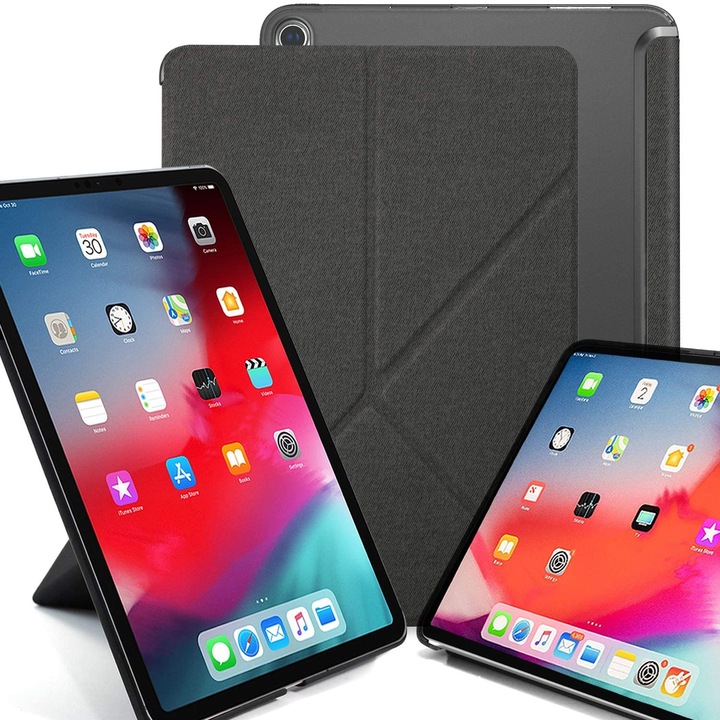 Husa pentru iPad Pro 2018 11", Khomo, Gri