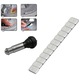 Set complet echilibrat jante aliaj cu valve cromate