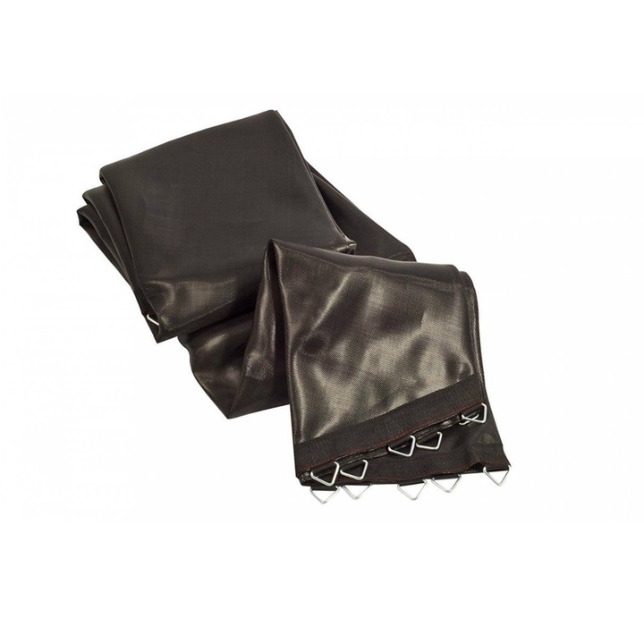 Trambulin matrac, JUMPI, 252 cm, 48 rugós, Fekete