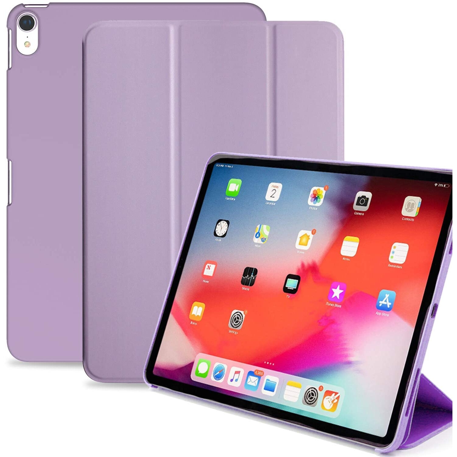 Husa pentru iPad Pro 2018, inch, Khomo, Mov