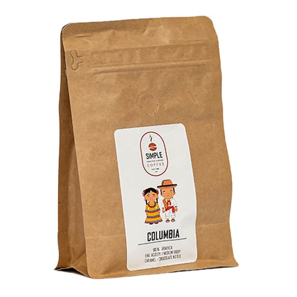 Cafea Specialitate Columbia SimpleCoffee 250 gr 100% Arabica